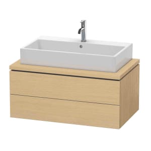 Duravit L-Cube Waschtischunterbau 92 x 40 cm mit 2 Schubkästen für Universalkonsolen