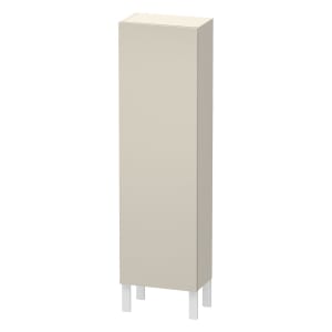 Duravit L-Cube Halbhochschrank 40 x 24,3 x 132 cm, Anschlag links
