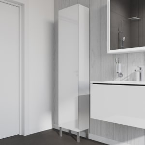 Duravit L-Cube Hochschrank 40 x 24,3 x 176 cm, Anschlag links