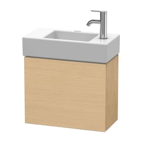Duravit L-Cube Waschtischunterbau wandhängend 48 x 24 cm, mit 1 Tür, Türanschlag Rechts
