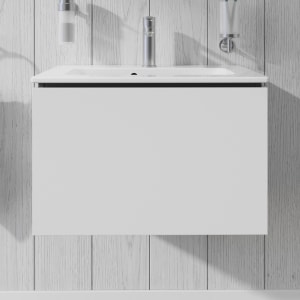 Duravit L-Cube Waschtischunterbau wandhängend Compact mit 1 Auszug, 62 x 39,1 cm