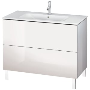 Duravit L-Cube Waschtischunterbau stehend mit 2 Auszügen, 102 x 48,1 cm