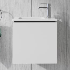 Duravit L-Cube Waschtischunterbau wandhängend mit 1 Tür Anschlag links, 42 x 29,4 cm