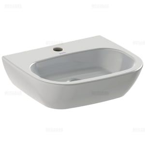 Duravit D-Code Waschtisch Med 45 cm mit Hahnloch