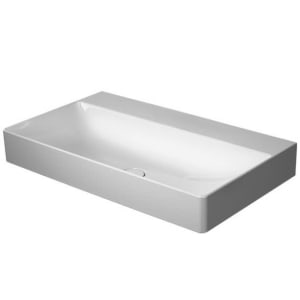 Duravit DuraSquare Waschtisch ohne Hahnloch, 80 x 47 cm