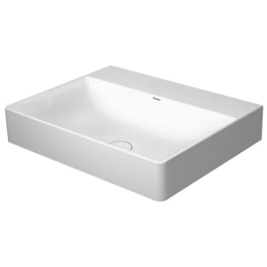 Duravit DuraSquare Waschtisch ohne Hahnloch, 60 x 47 cm