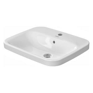 Duravit DuraStyle Einbauwaschtisch 56 cm, mit 1 Hahnloch