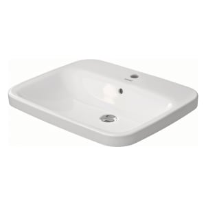 Duravit DuraStyle Einbauwaschtisch 61,5 cm, mit 1 Hahnloch