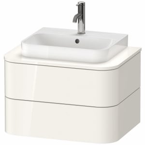Duravit Happy D.2 Plus Waschtischunterschrank mit 2 Schubkästen, 65 x 40,8 cm, für Konsole