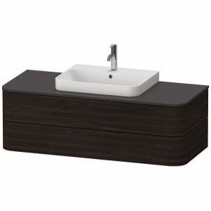 Duravit Happy D.2 Plus Waschtischunterschrank mit 2 Schubkästen, 130 x 40,8 cm, für Konsole