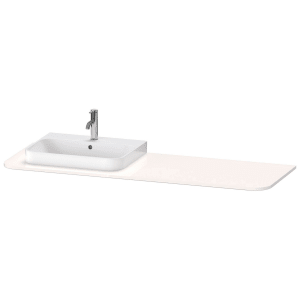 Duravit Happy D.2 Plus Konsole mit einem Ausschnitt links 1,6 x 160 x 55 cm