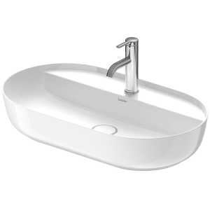 Duravit Luv Aufsatzbecken mit Hahnlochbank 70 x 40 cm