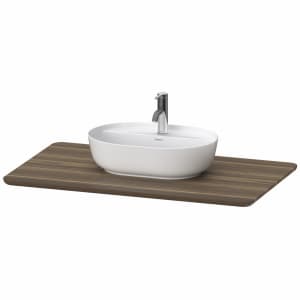 Duravit Luv Massivholzkonsole 98,8 x 59,5 cm mit 1 Ausschnitt