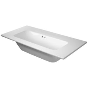 Duravit ME by Starck Möbelwaschtisch Compact ohne Hahnloch 83 x 40 cm