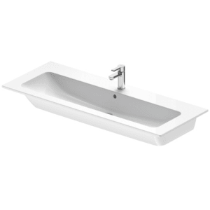 Duravit ME by Starck Möbelwaschtisch 123 cm mit 1 Hahnloch