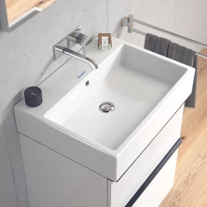 Duravit Vero Air Möbelwaschtisch ohne Hahnloch 60 x 47 cm, mit Überlauf