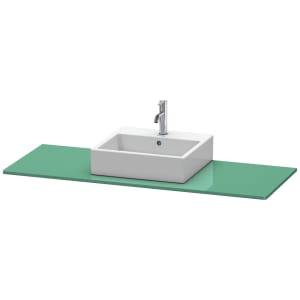 Duravit XSquare Konsole 140 cm, mit einem Ausschnitt mittig