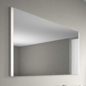 Duravit XSquare Badspiegel mit LED-Beleuchtung 140 x 80 cm