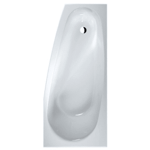 DUSCHOLUX Piccolo 164 Kleinraum Badewanne Einbau Ecke rechts