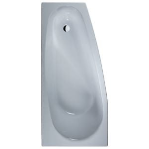 DUSCHOLUX Piccolo 173 Kleinraum-Badewanne Einbau Ecke links