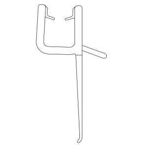 DUSCHOLUX Wasserabweisprofil gebogen