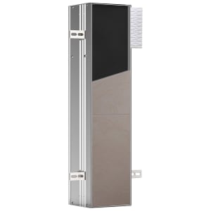 Emco asis plus WC-Modul - Unterputzmodell 15,4 x 65,8 cm, Türanschlag links