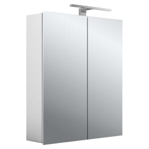 Emco asis mee LED-Lichtspiegelschrank 60 cm, mit 2 Türen