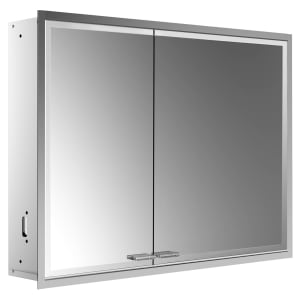 Emco asis prestige 2 LED-Lichtspiegelschrank 91,5 cm, ohne light System, breite Tür rechts