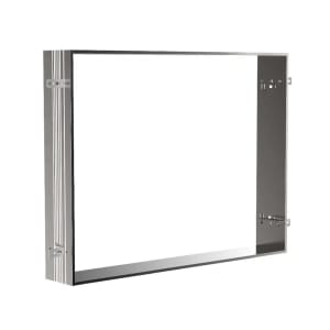 Emco Einbaurahmen für evo Einbau-Spiegelschrank 80 x 70 cm