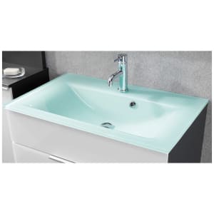 Fackelmann Glasbecken 80 x 50 cm