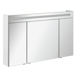 Fackelmann B.clever LED Spiegelschrank 120 cm mit 3 Türen