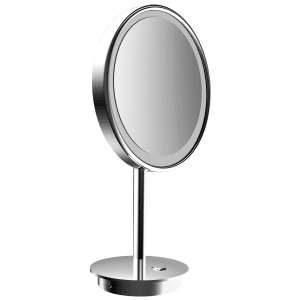 Frasco LED-Standspiegel rund Ø 20,3 cm mit Spiralkabel