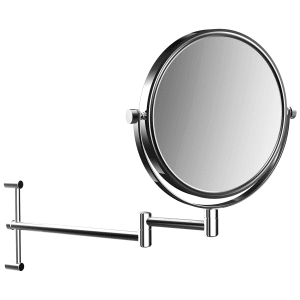 Frasco Wandspiegel, rund Ø 20 cm, 2-armig, höhenverstellbar