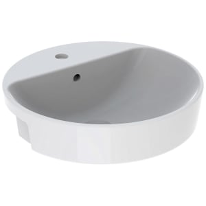 Geberit VariForm Halbeinbauwaschtisch, rund