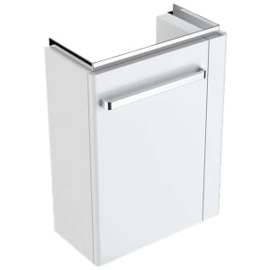 Geberit Renova Compact Handwaschbecken-Unterschrank 44,8 cm, mit Handtuchhalter rechts