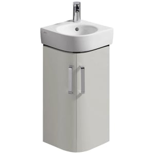 Geberit Renova Compact Eckhandwaschbecken-Unterschrank 42,5 cm