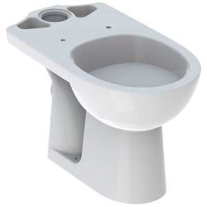 Geberit Renova Stand-WC für AP-Spülkasten aufgesetzt, Abgang horizontal