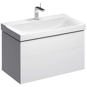 Geberit Xeno² Unterschrank für Waschtisch, mit zwei Schubladen, 88 cm