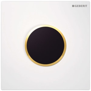 Geberit Urinalsteuerung mit elektronischer Spülauslösung, Netzbetrieb, Typ 10 Abdeckplatte