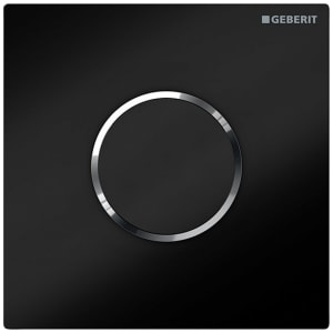 Geberit Urinalsteuerung mit elektronischer Spülauslösung, Batteriebetrieb, Typ 10 Abdeckplatte