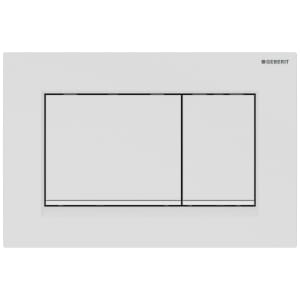 Geberit Sigma 20 square Betätigungsplatte für 2-Mengen-Spülung