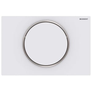 Geberit Betätigungsplatte Sigma10 in Edelstahl, für Spül-Stopp-Spülung