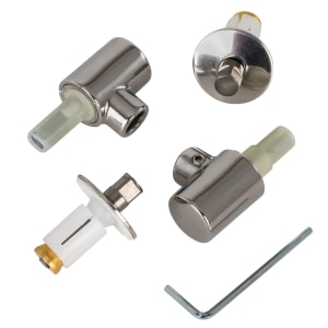 Geberit Scharniersatz für Flow WC-Sitz mit Absenkautomatik, Baujahr bis 06/2009