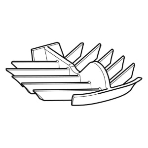 Geberit Ersatz-Haarsieb zu Wandablauf für Duschen