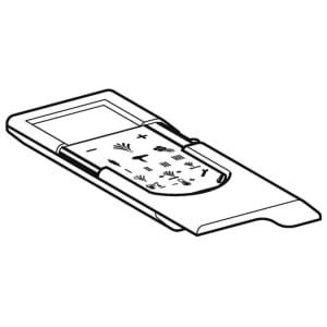 Geberit Ersatz-Fernbedienung für AquaClean 8000Plus Komplettanlage Wand-WC