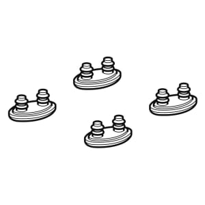 Geberit Set Ausgleichspuffer zu WC Sitz Aquaclean 4000