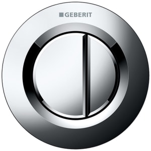 Geberit Typ 01 Fernbetätigung pneumatisch, für 2-Mengen-Spülung, UP-Drücker