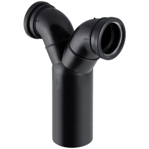 Geberit PE Wand-WC- Doppelbogen 90° DN 90 / 100 / 100