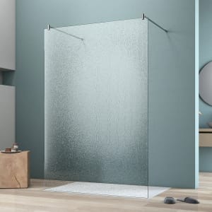 GEO maw flex 1-tlg. freistehende Seitenwand mit VSG, 140 cm mit Glasbeschichtung
