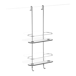 Giese Bodyguard Duschregal 2-teilig mit Halter für Rasierer